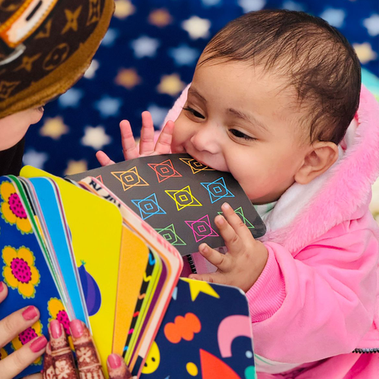 High Contrast Sensory Flash Cards For Babies