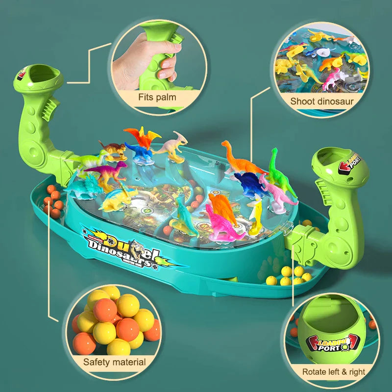 Interactive Dinosaur Battle Board Game