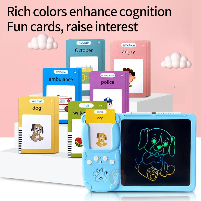 2 In 1 Educational Talking Flash Cards