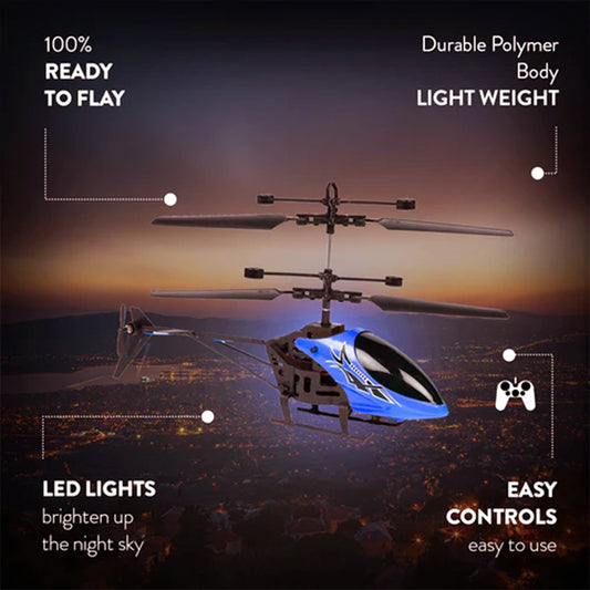 Rechargeable 2CH Mini IR RTF Electric RC Helicopter