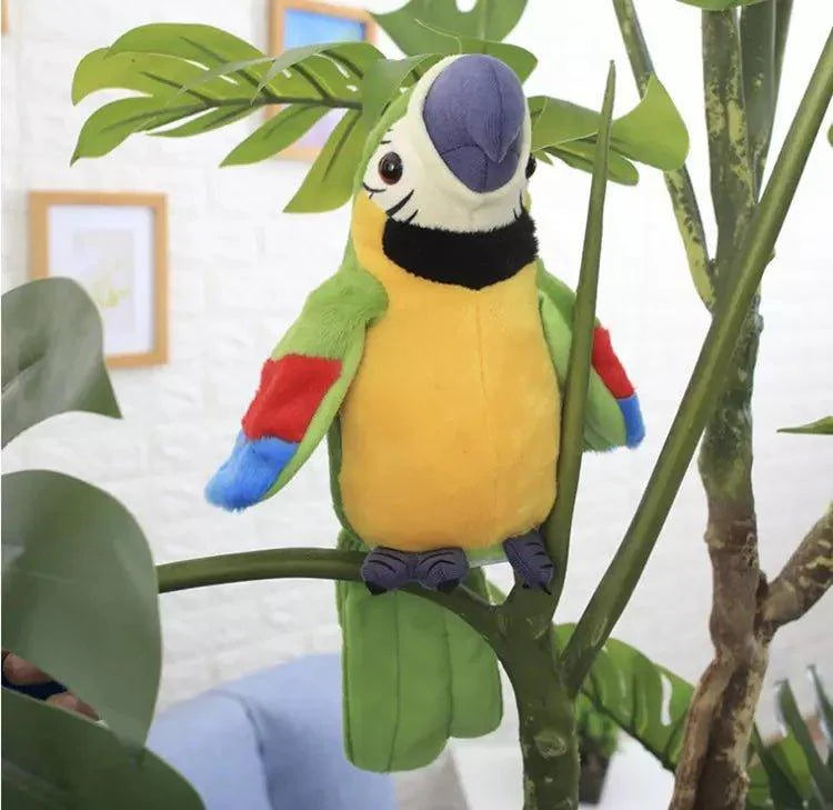 Electric Cute Talking & Waving Wings Parrot Toy