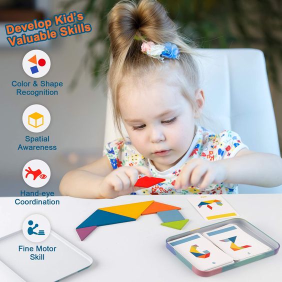 Educational Pre-school Shapes Puzzles For Kids