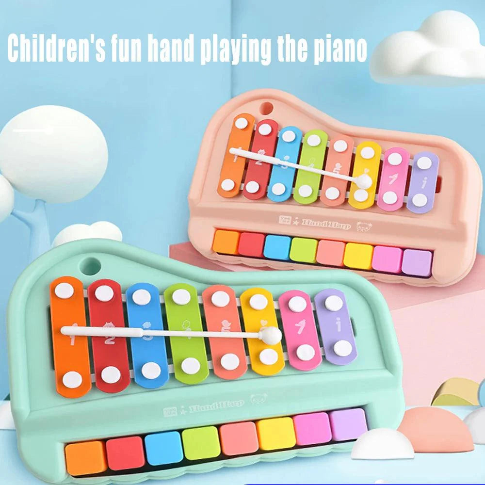 2 in 1 Baby Xylophone Piano Musical Toy For Kids