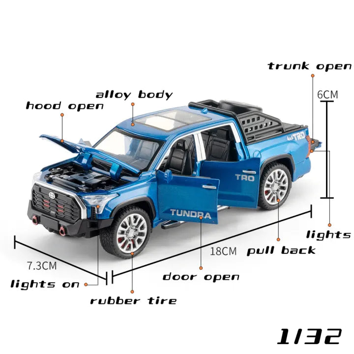 Diecast Model Toyota Tundra TRD 1/32