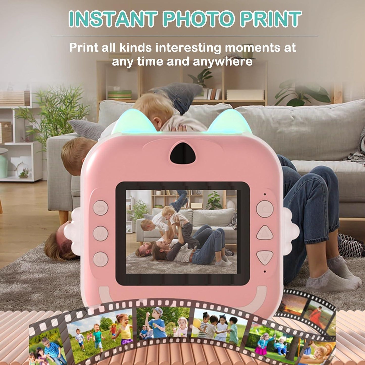 Cute Smart Mini Shooting Camera Printer