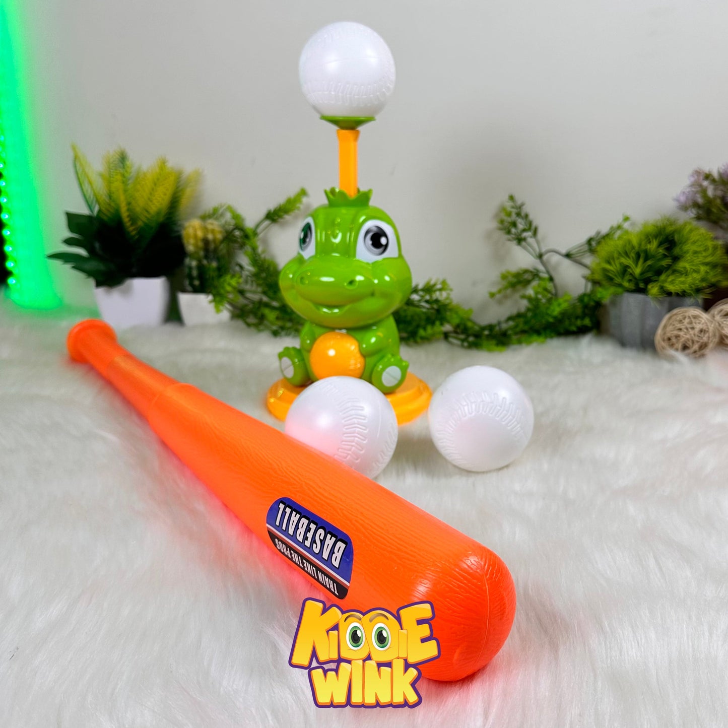 Cute Dinosaur Baseball Hitting Toy For Kids