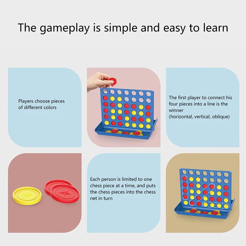 Multiplayer Connect 4 Puzzle Game