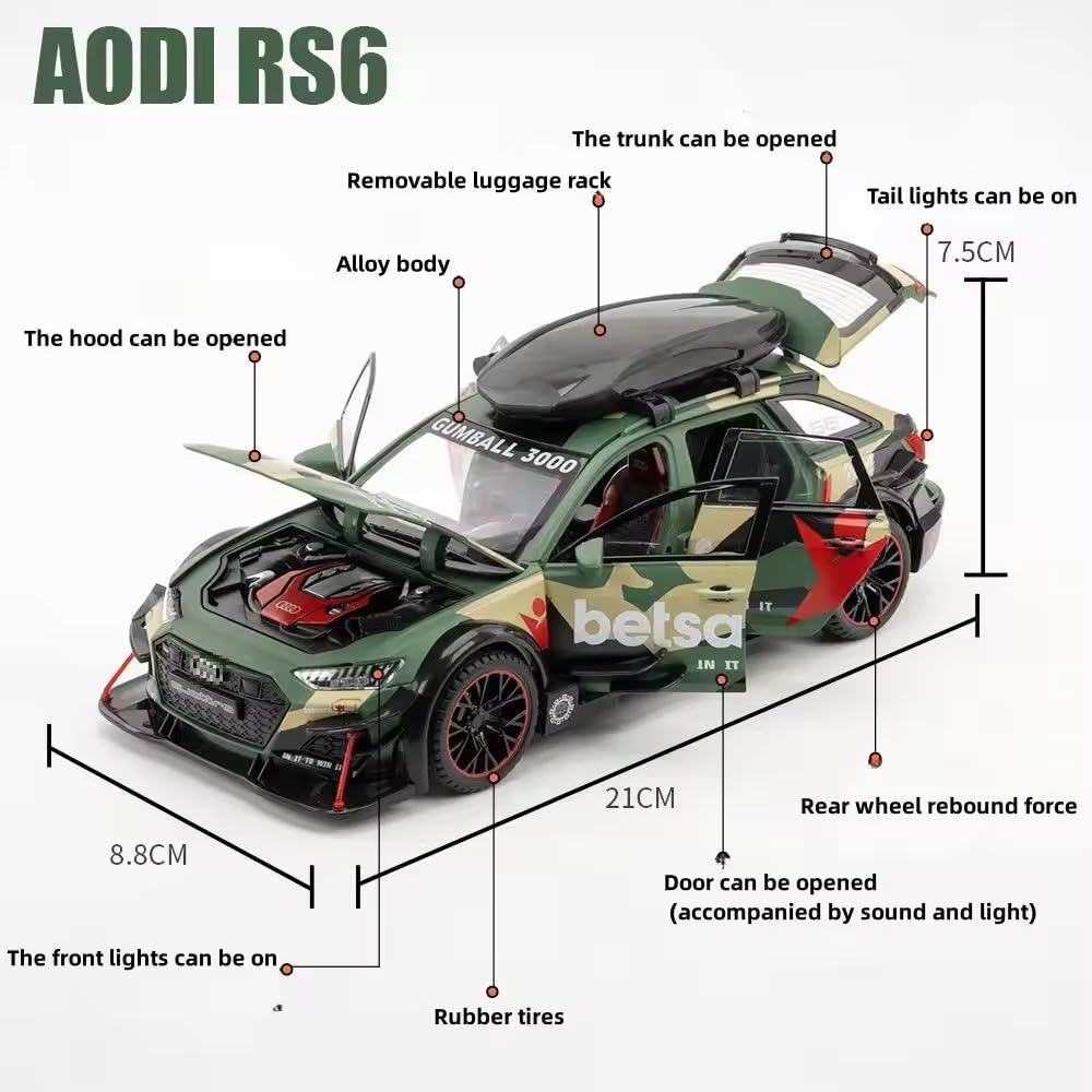 Diecast Model Audi RS-6 1/24