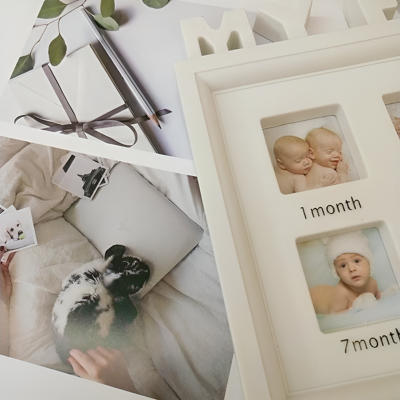 First Year Baby Picture Frame For Memories