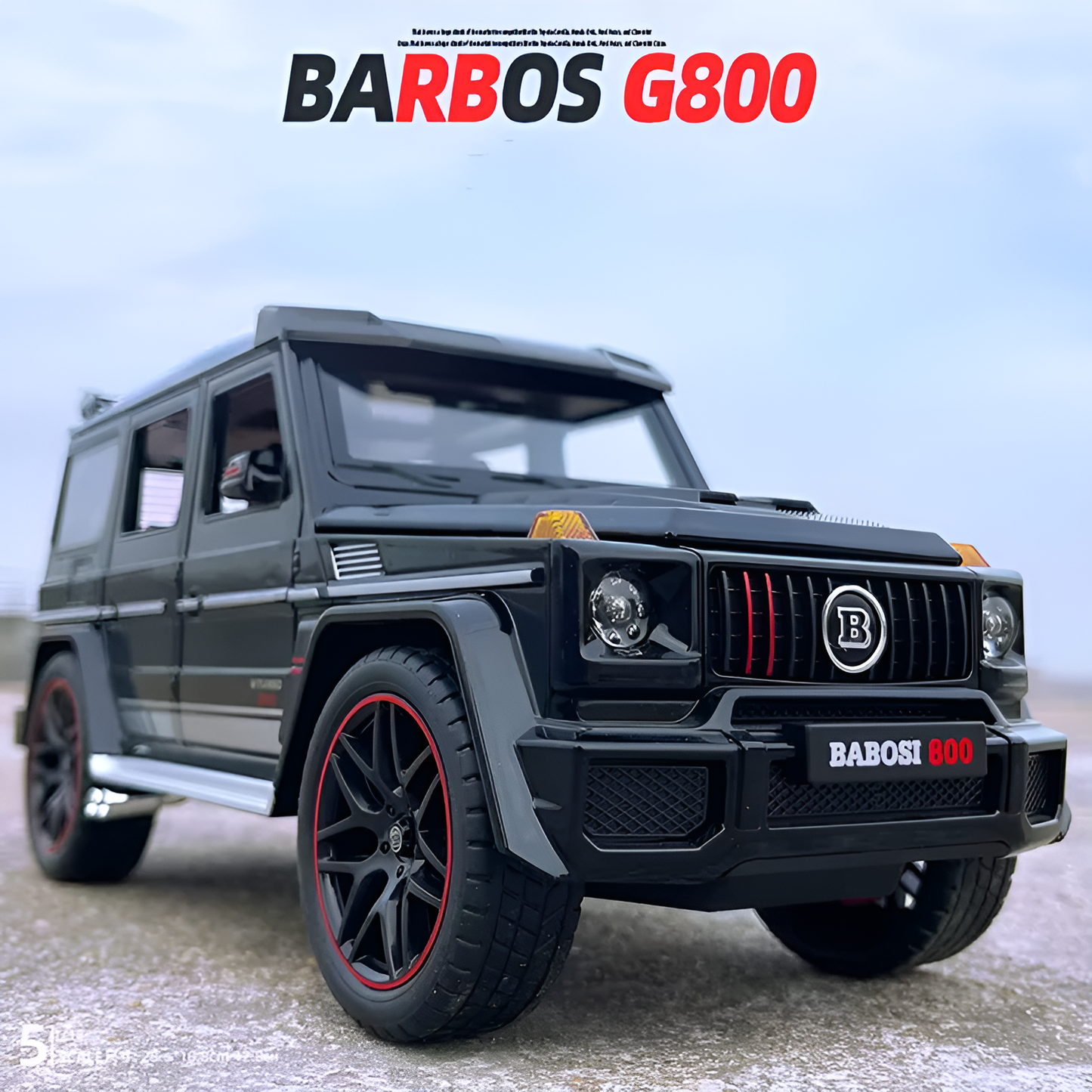 Diecast Model Mercedes Brabus G-800 1/18