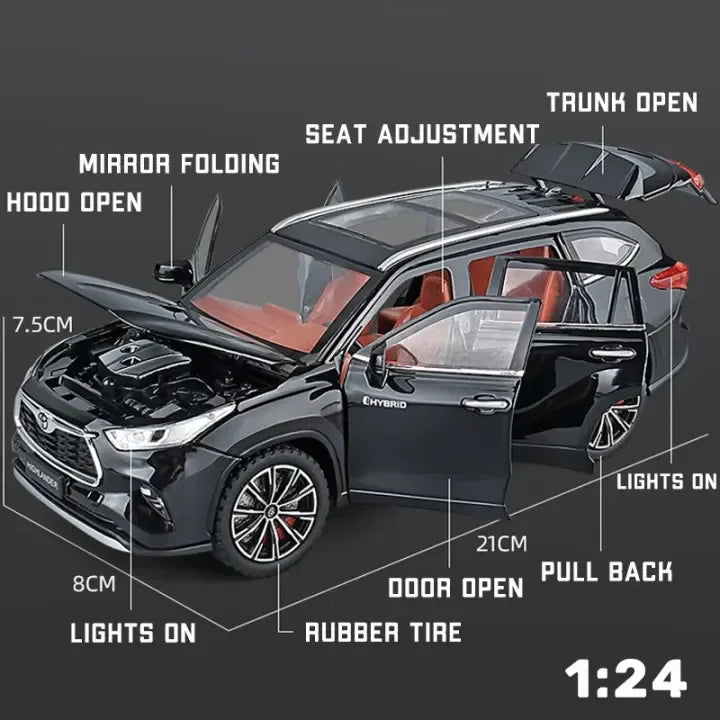 Diecast Model Toyota Crown Kluger 1/24