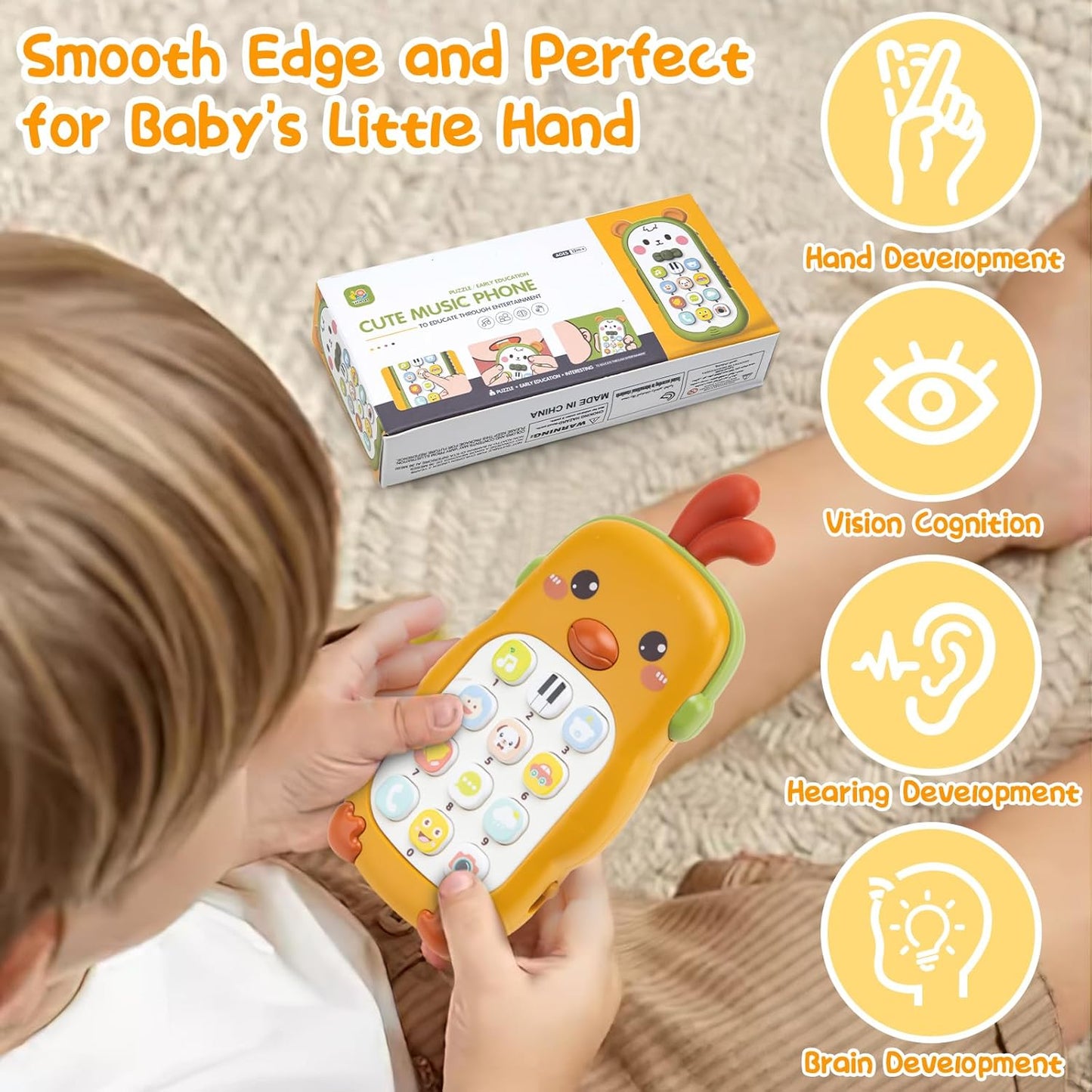 Multifunctional Teether Mobile Phone Toy