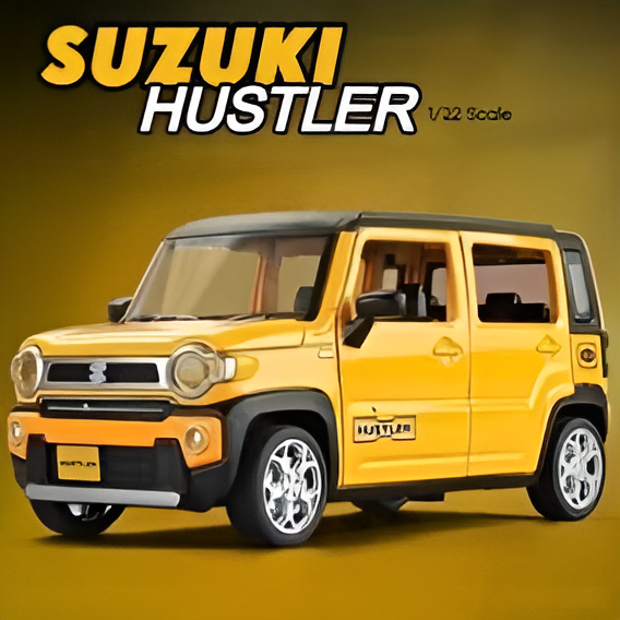 Diecast Model Officially Licensed Suzuki Hustler 1/22