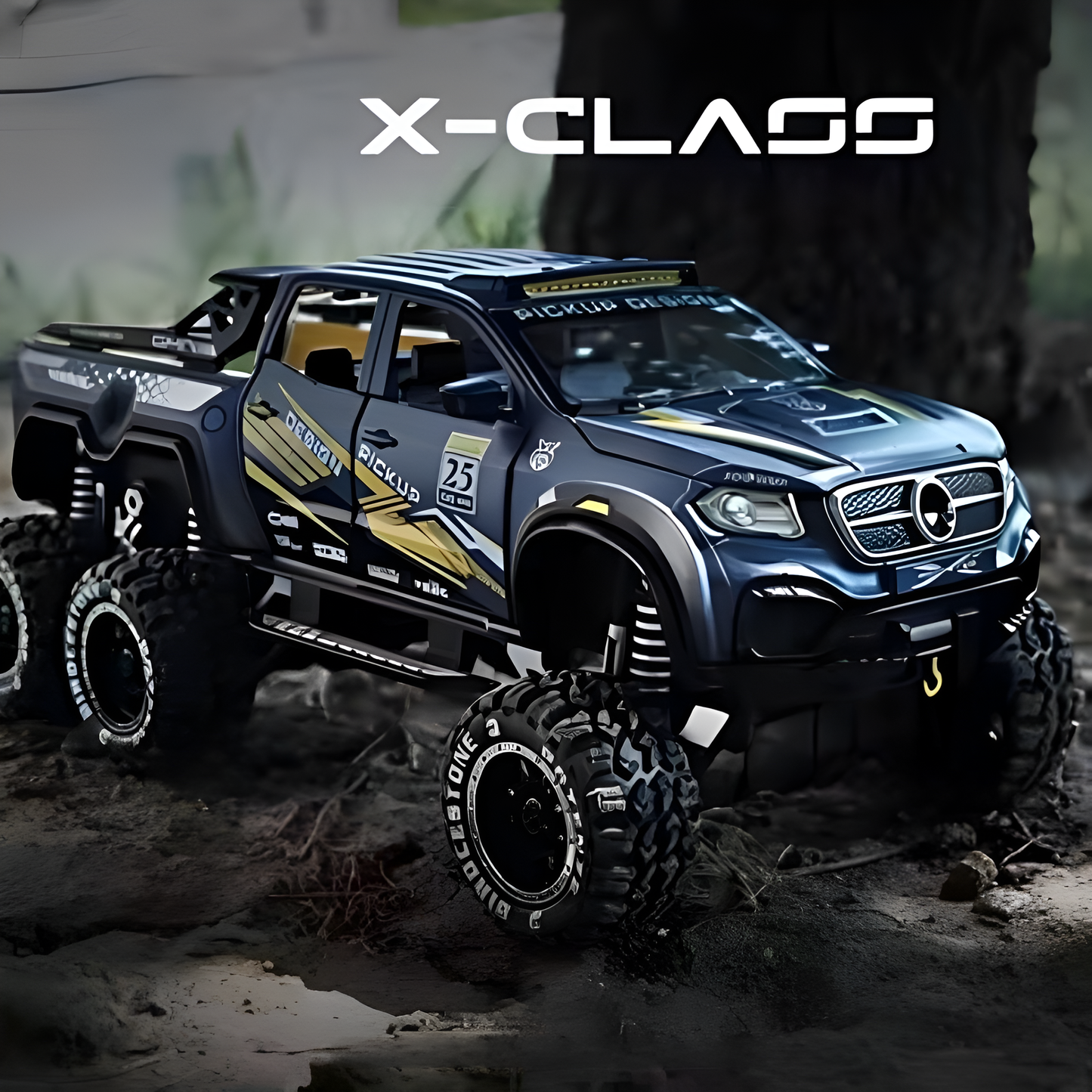 Diecast Model Mercedes X-Class Truck 1/24