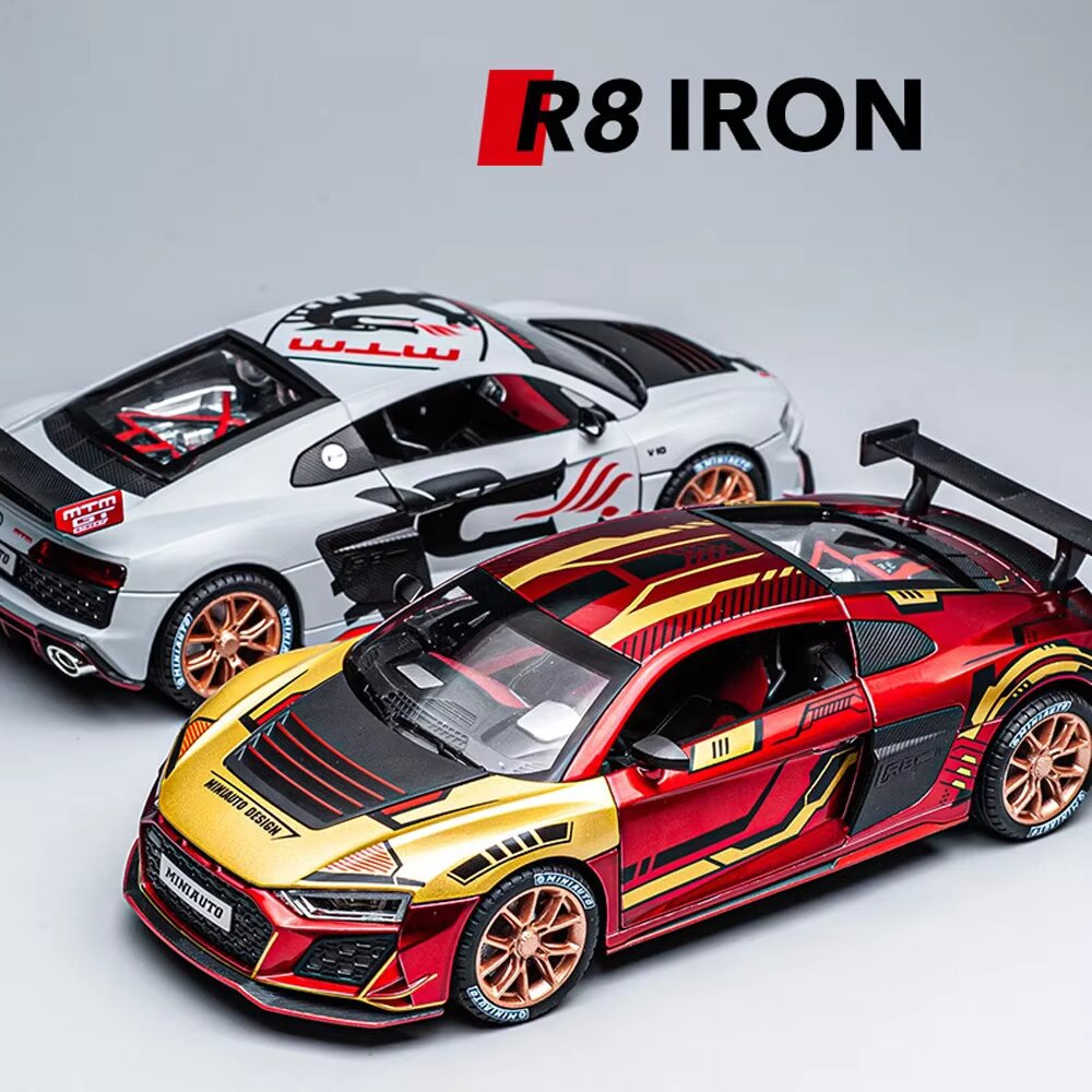 Diecast Model Officially Licensed Audi R8 1/24