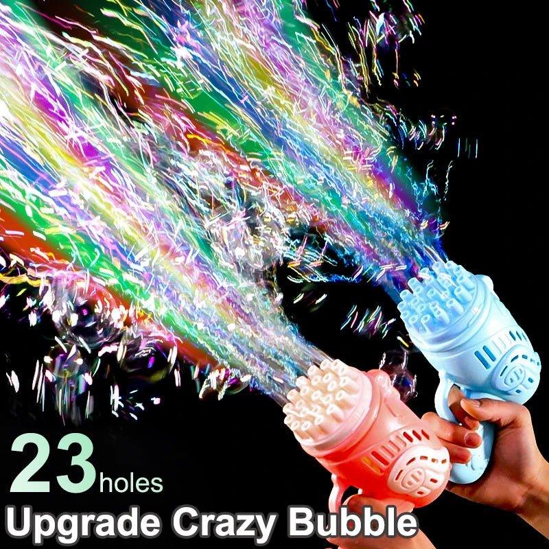 Bubble Machine Gun For Kids (23 Holes)