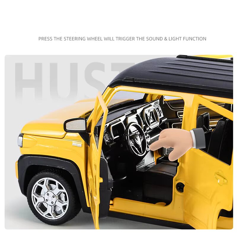 Diecast Model Officially Licensed Suzuki Hustler 1/22