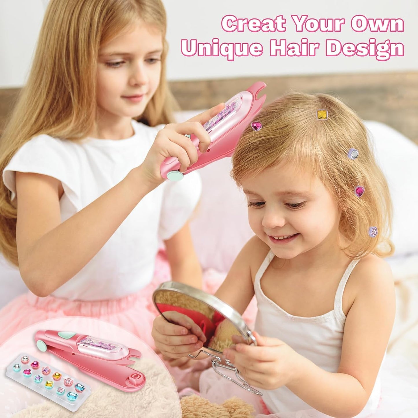 Hair Gem Stamper Kit For Girls