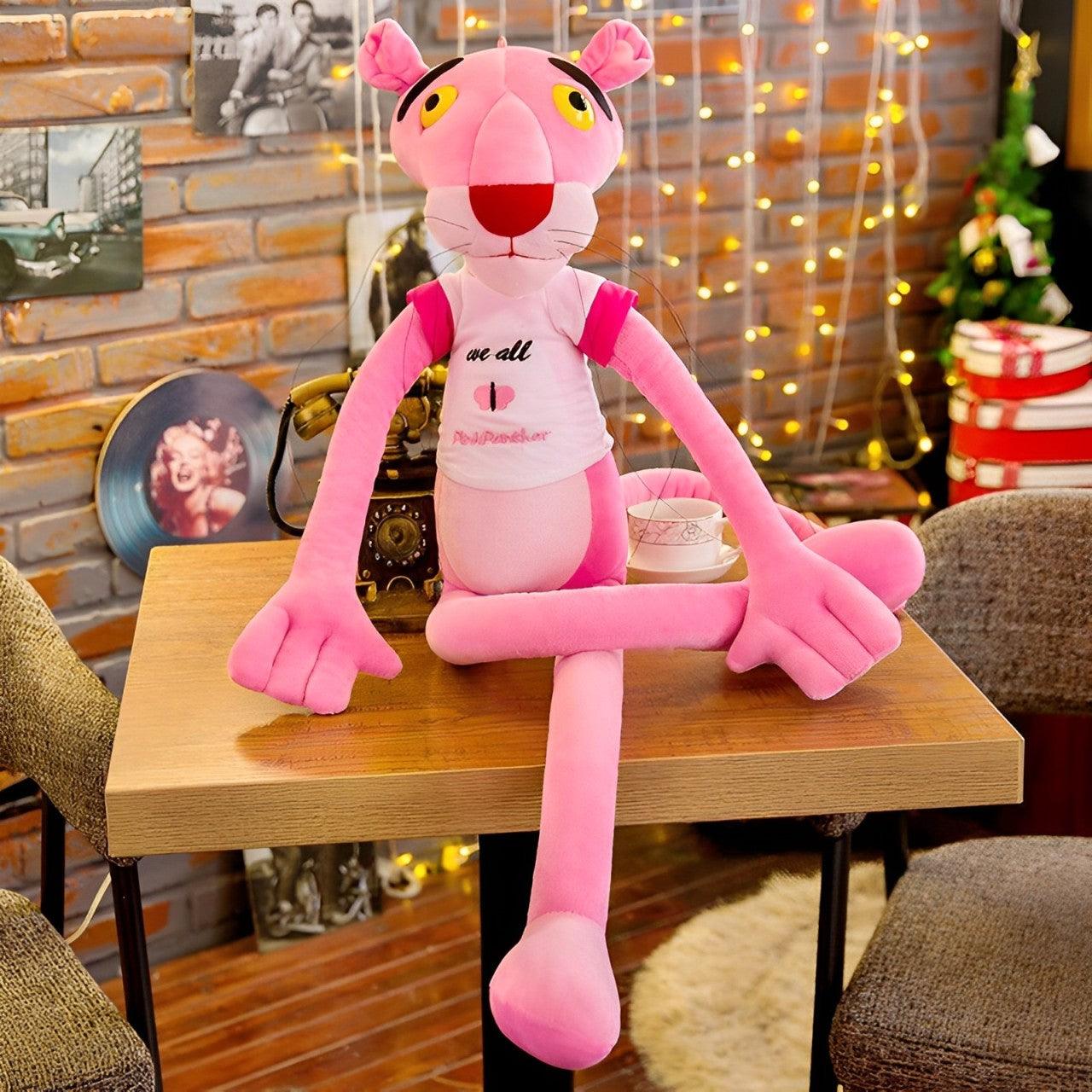 Adorable Pink Panther Soft Toy