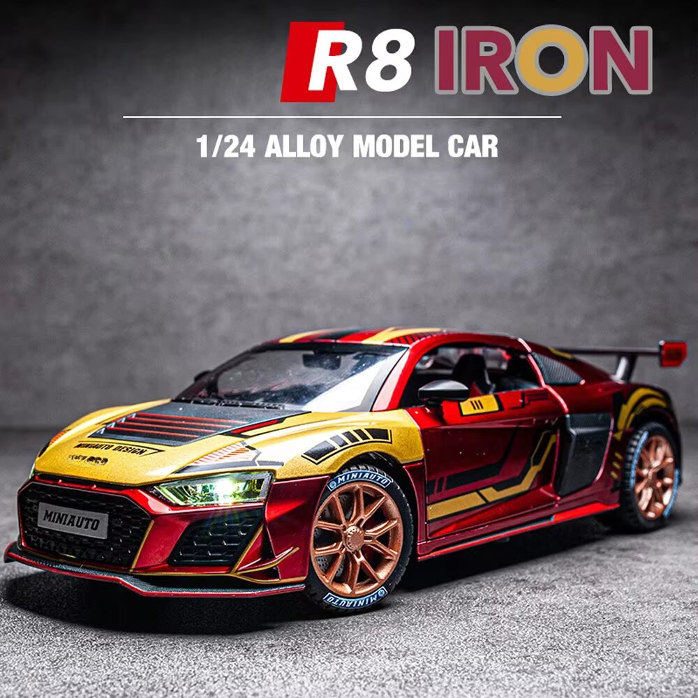 Diecast Model Officially Licensed Audi R8 1/24