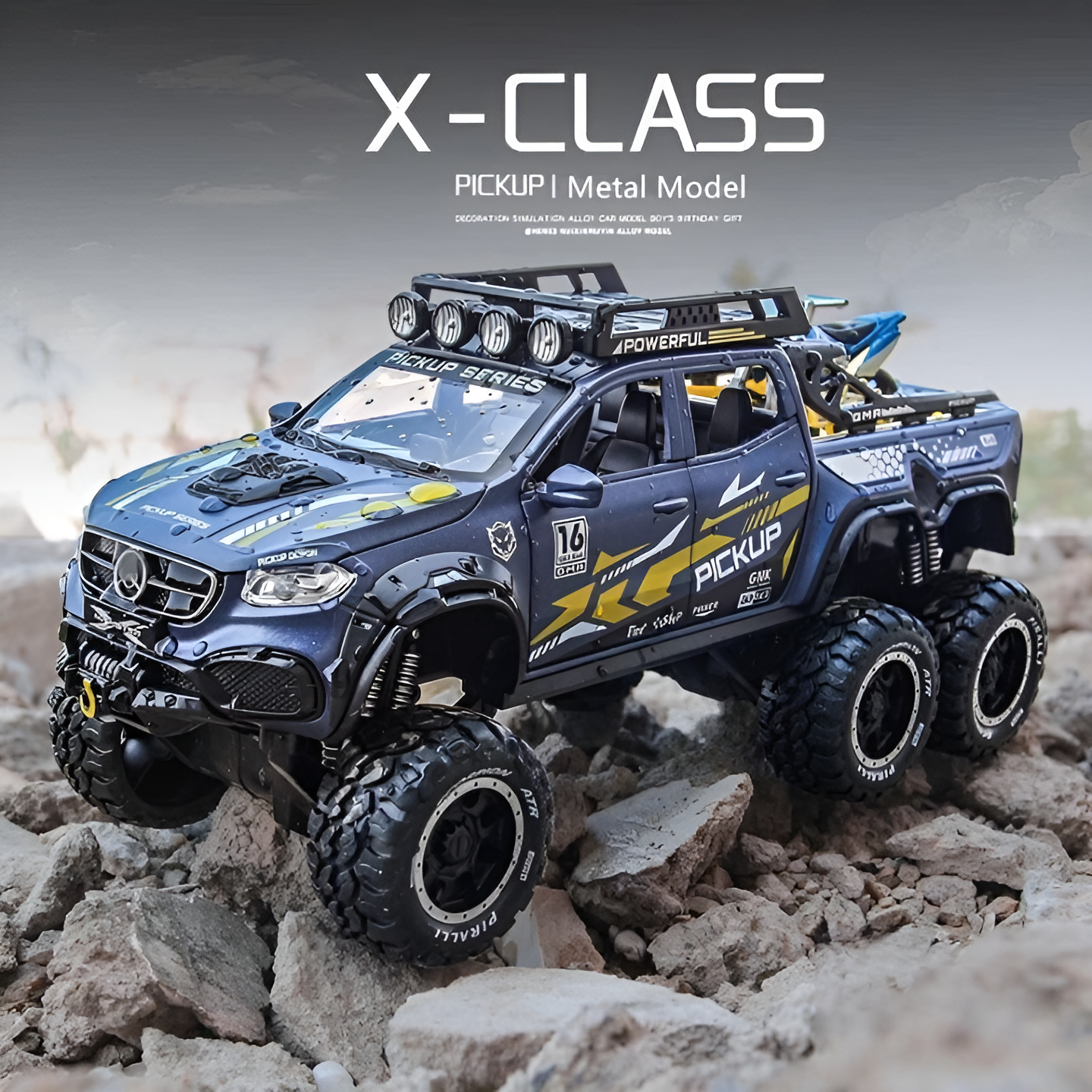 Diecast Model Mercedes X-Class Truck 1/24