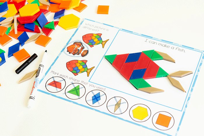 Educational Pre-school Shapes Puzzles For Kids