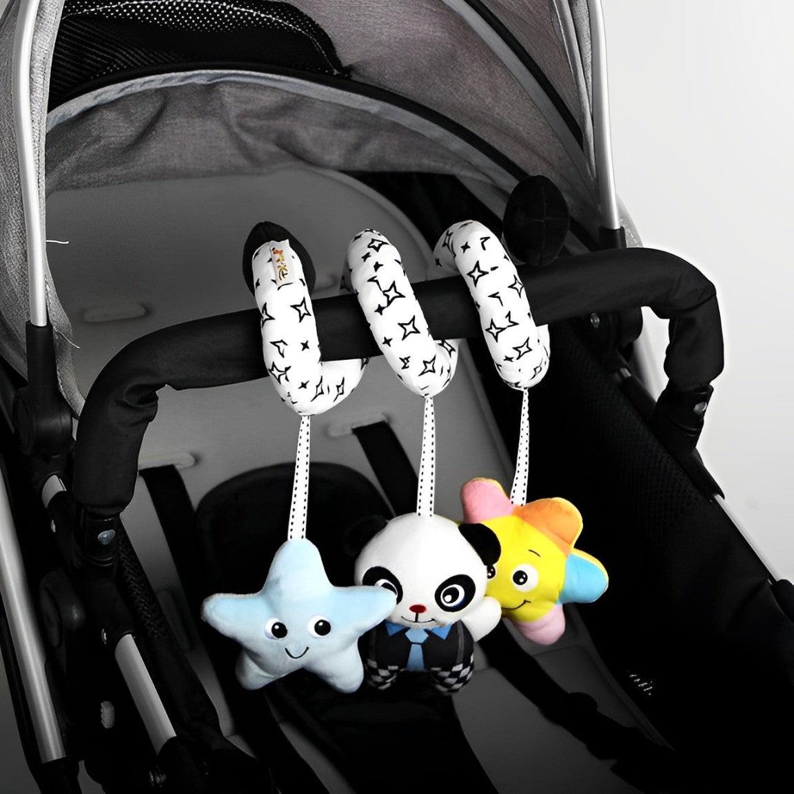 Baby Spiral Hanging Sensory Stroller Toy