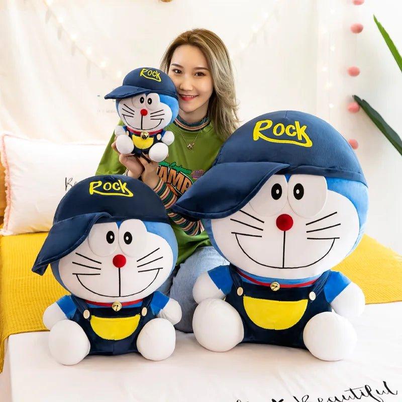 Cute Smile Face Doraemon Soft Toy!