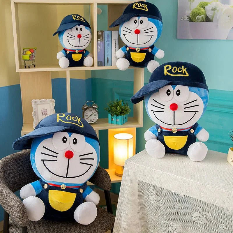 Cute Smile Face Doraemon Soft Toy!