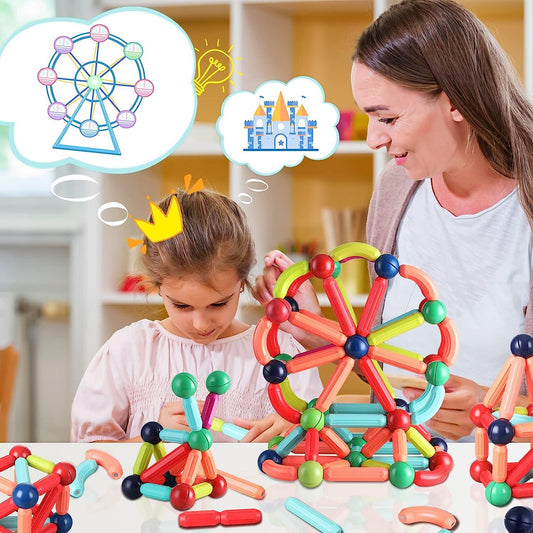 Magnetic Sticks Building Blocks | Early Learning Toy