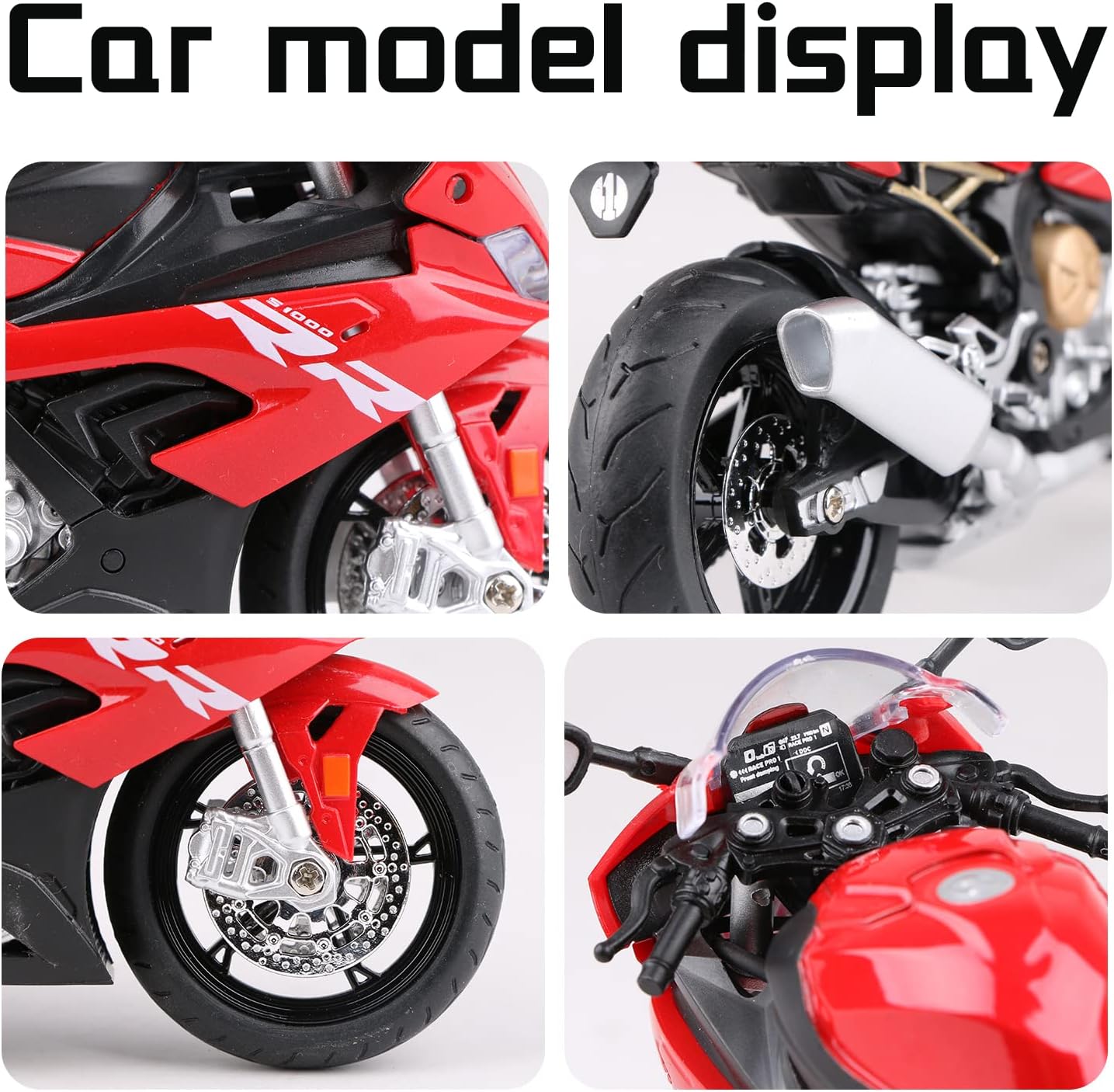 Diecast Model BMW S1000RR 1/12