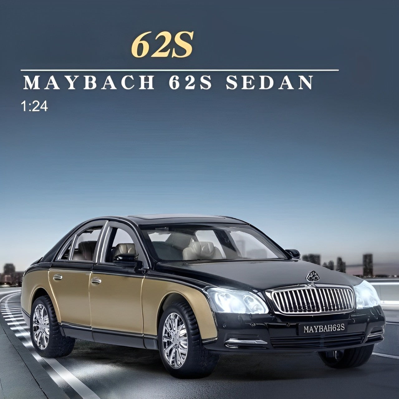 Diecast Model Maybach 62S 1/24