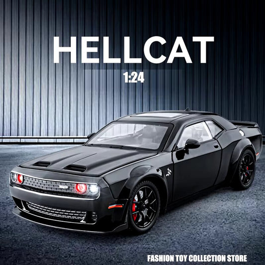 Diecast Model Dodge Charger Hellcat 1/24