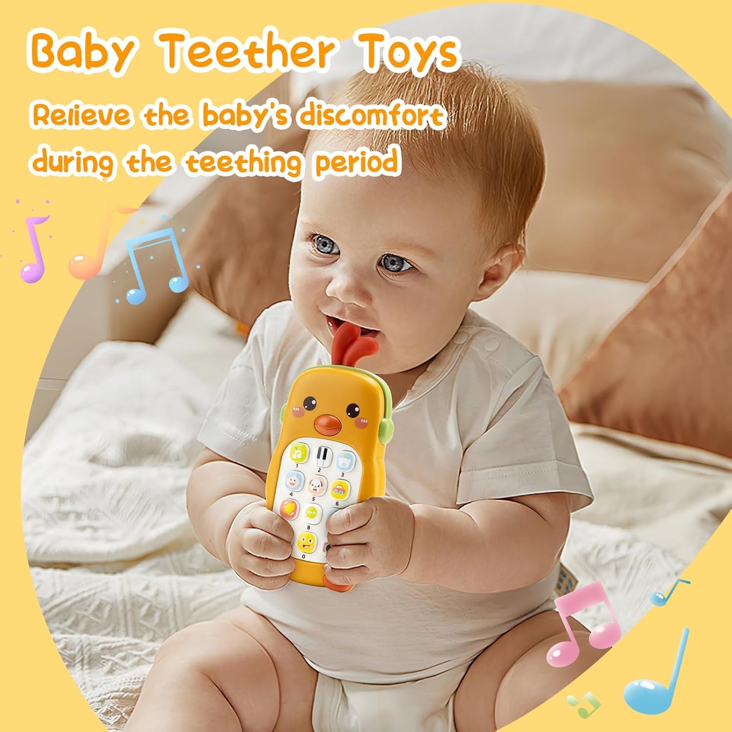 Multifunctional Teether Mobile Phone Toy