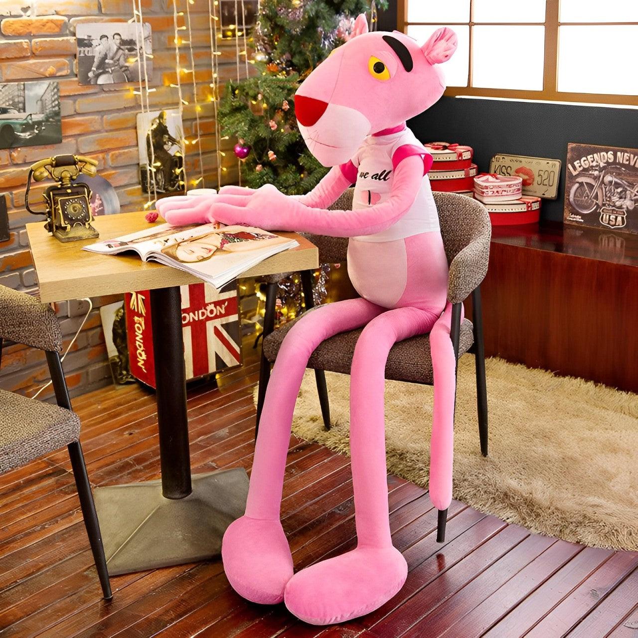 Adorable Pink Panther Soft Toy