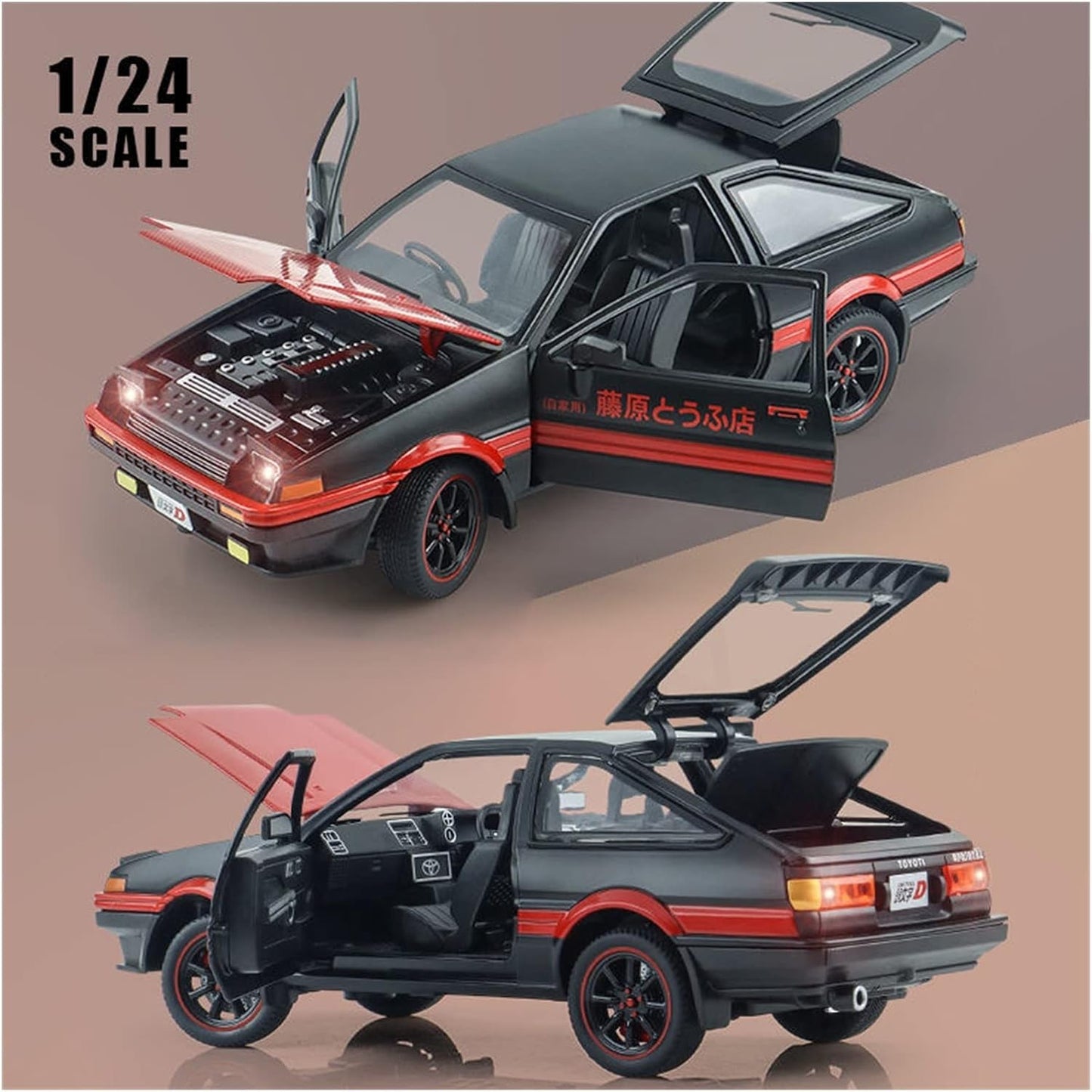 Diecast Model Toyota Trueno AE86 1/24