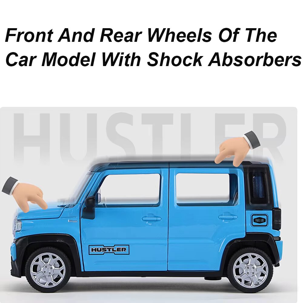 Diecast Model Officially Licensed Suzuki Hustler 1/22