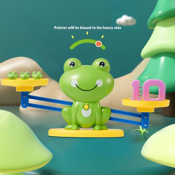 Kids Frog Balance Counting Game