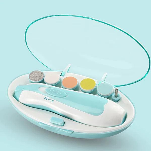 Baby Electric Noiseless Nail Trimmer Set