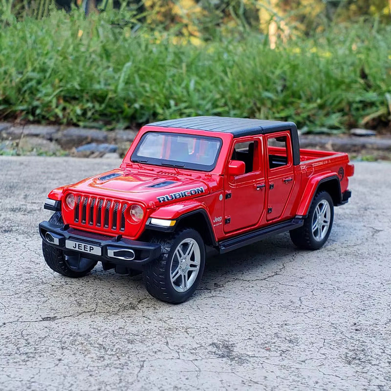 Diecast Model Rubicon Wrangler Gladiator 1/32