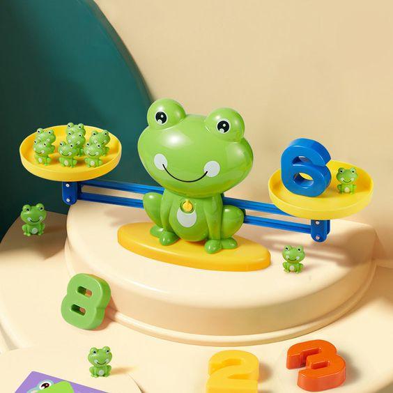 Kids Frog Balance Counting Game