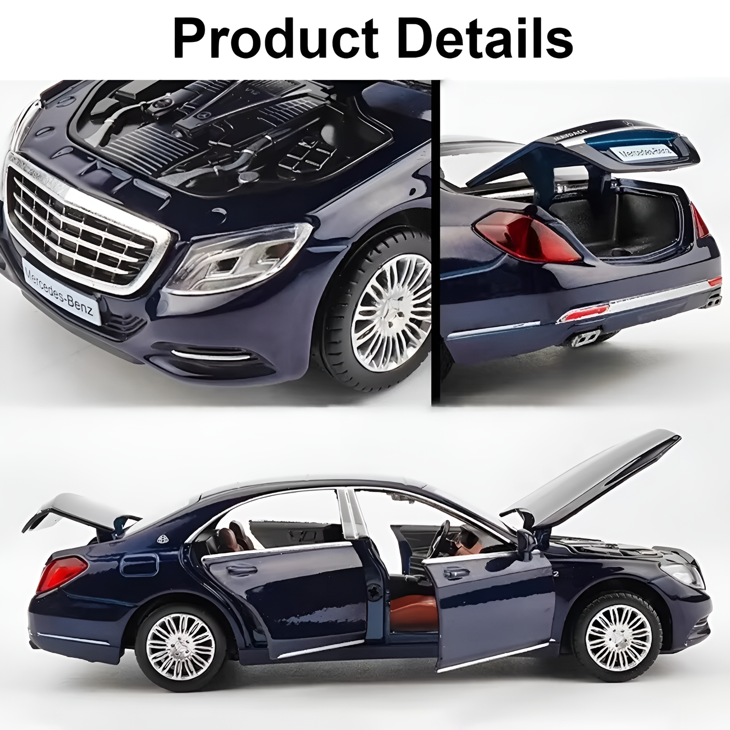 Diecast Model Mercedes Benz S600 1/32