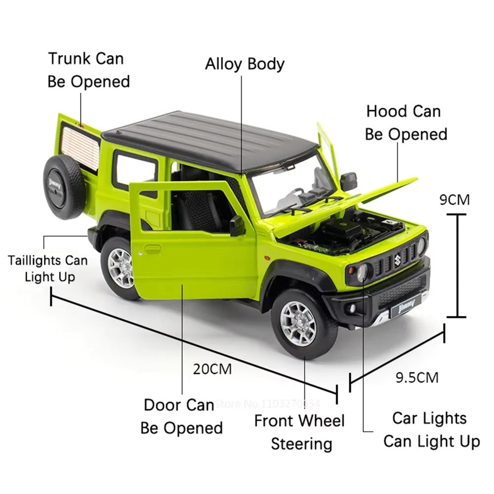 Diecast Model Officially Licensed Suzuki Jimny 1/24