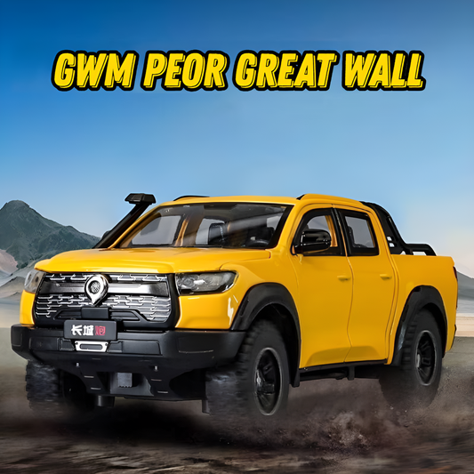 Diecast Model GWM POER Great Wall Off Road Truck 1/24