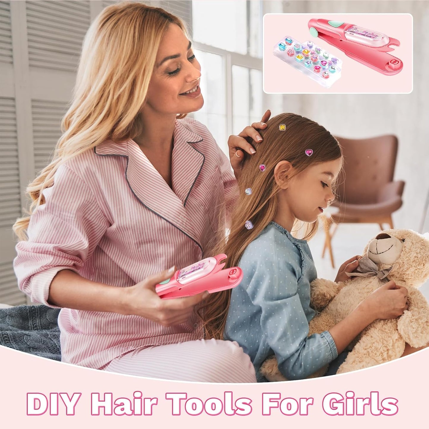 Hair Gem Stamper Kit For Girls