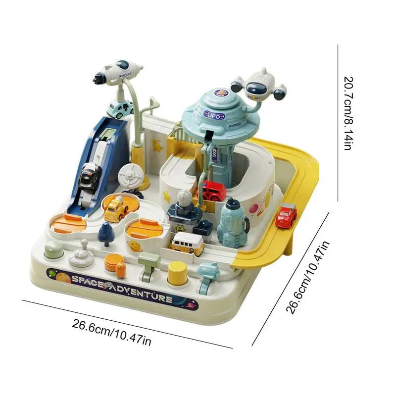 Adventure Vehicle Playset With Racing Cars For Kids