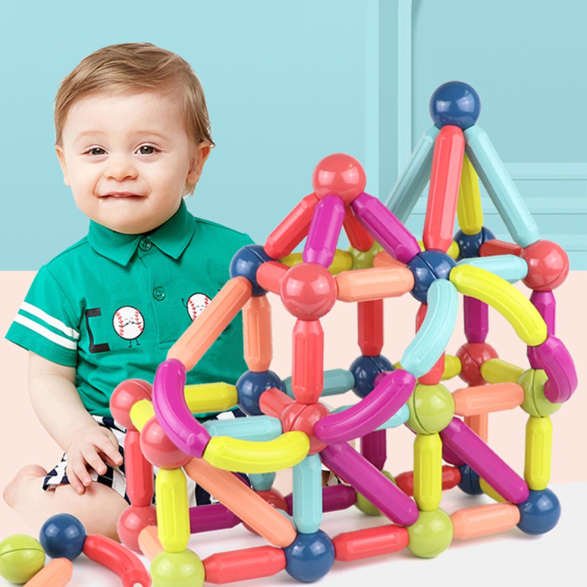 Magnetic Sticks Building Blocks | Early Learning Toy