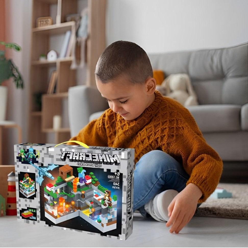 Minecraft Building Blocks With LED Lights (435 Pcs)