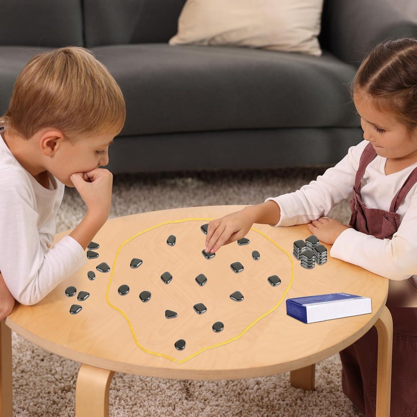 Magnetic Stones Battle Chess Game