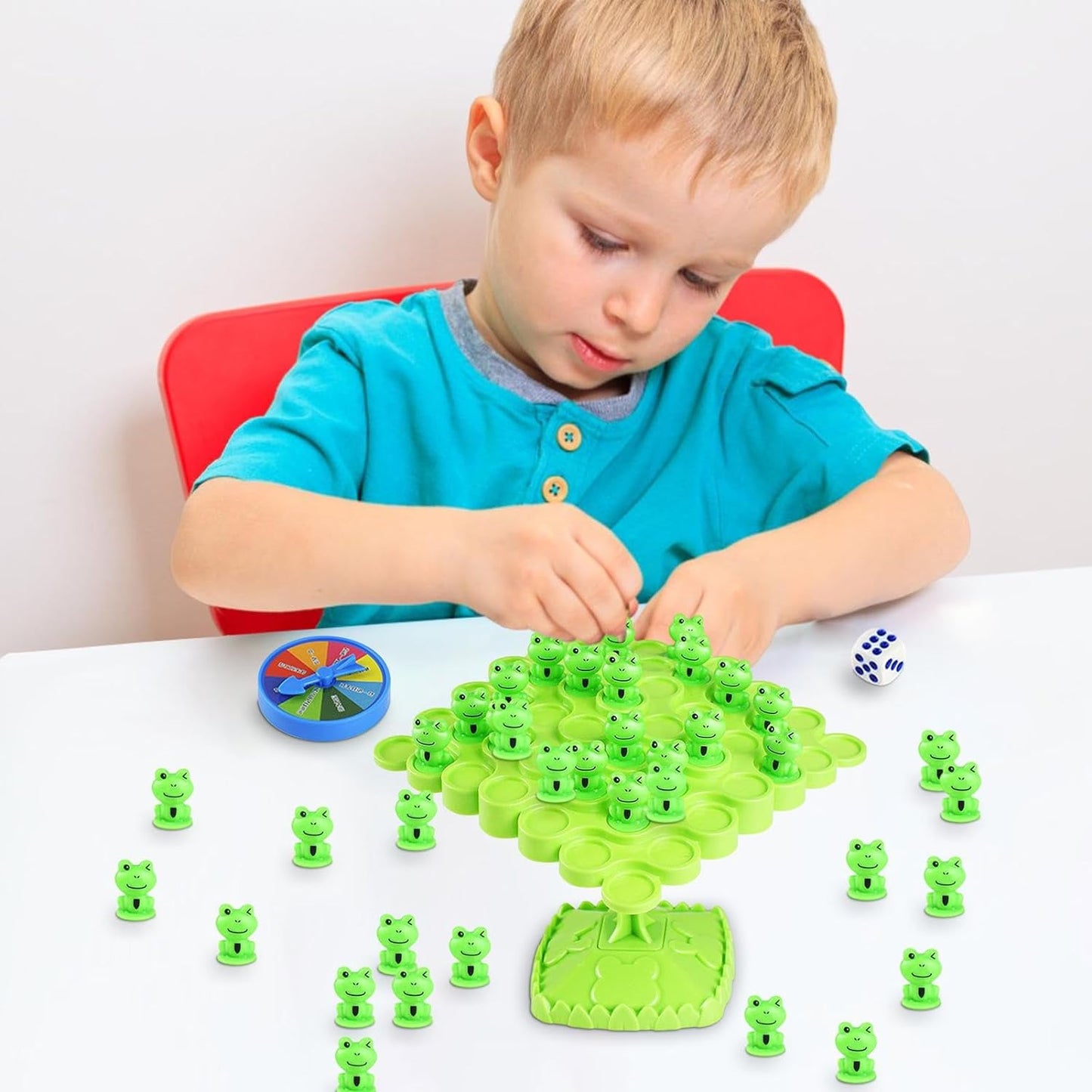 High Challenging Frog Tree Balance Game